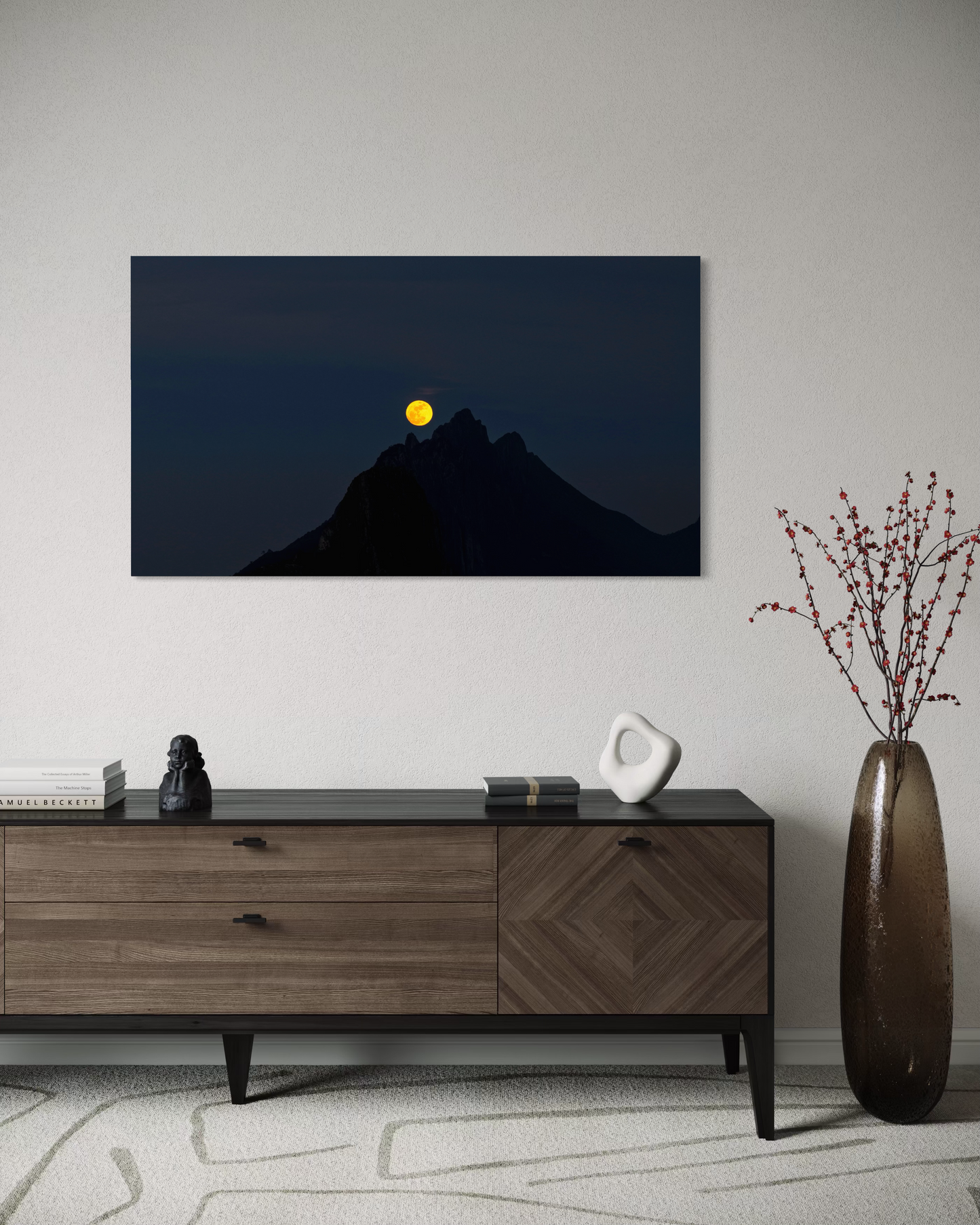 "AZUL SOBRE LA SIERRA MADRE"