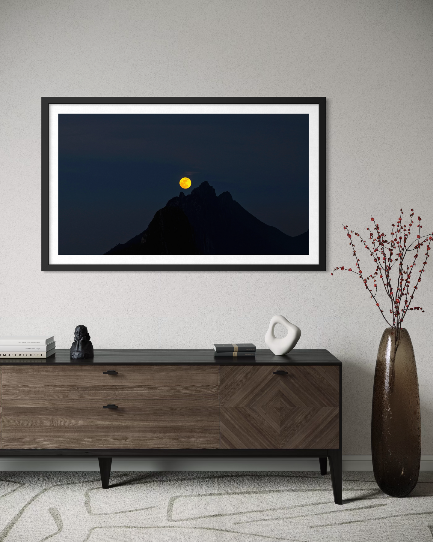 "AZUL SOBRE LA SIERRA MADRE"