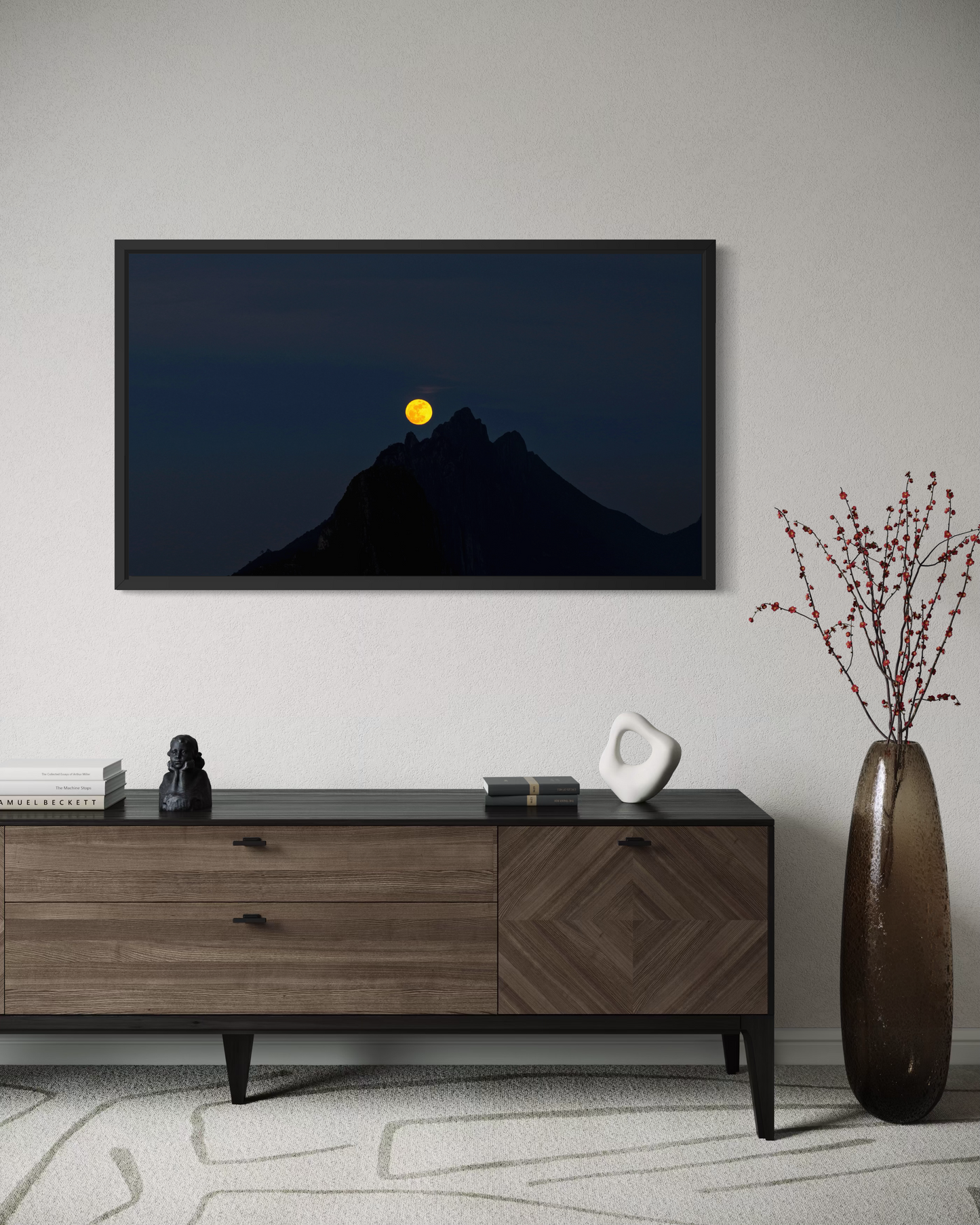 "AZUL SOBRE LA SIERRA MADRE"